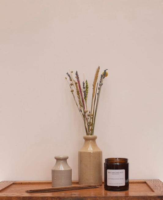 Cotton & Sandalwood, 120ml candle
